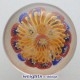 Millefiori on Yellow Basket