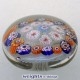 Millefiori on 2-tier Basket