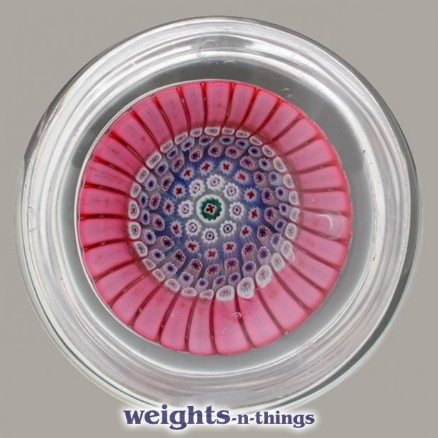 Pink/White/Blue Concentric