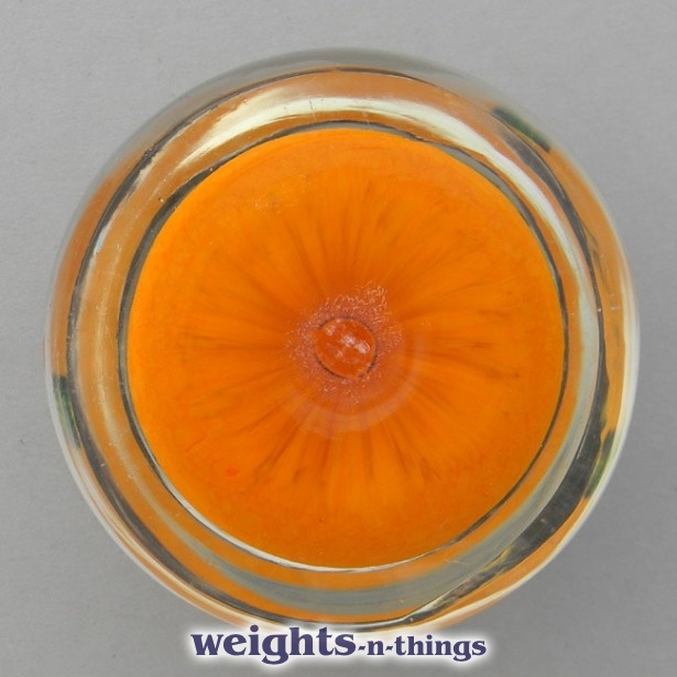 Roundel Pattern on Orange