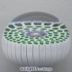 White/green Miniature Concentric (1999)