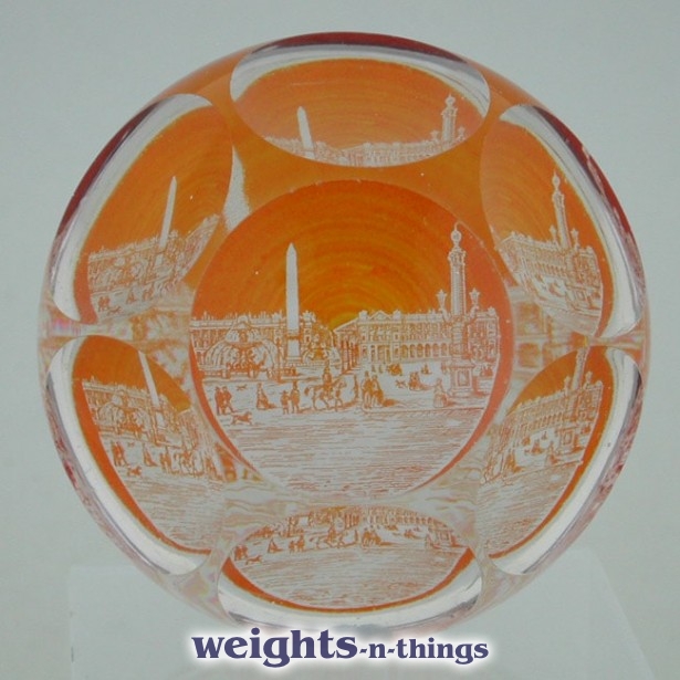Amber-Stained Souvenir Weight