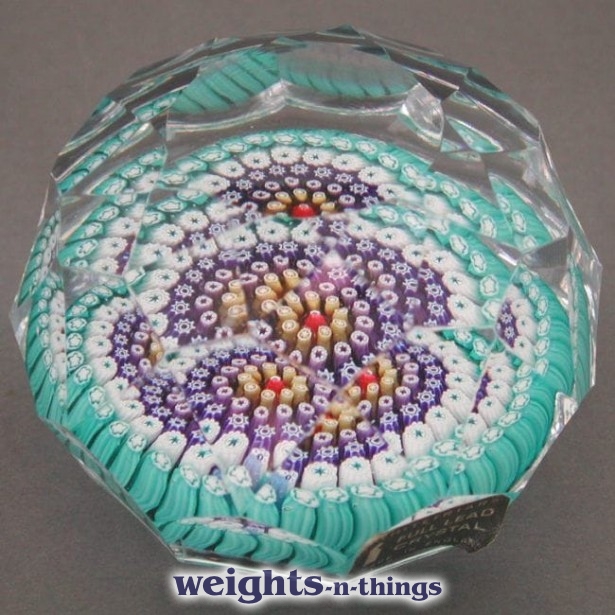 1971 Multi-facetted 5-row Concentric 1971 Multi-facetted 5-row Concentric