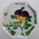 Pansy & Bud (Faceted)