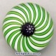 Miniature Apple-green/White Swirl