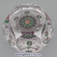 Spaced Concentric, 6 Roses - Faceted