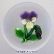 Small Pansy & Bud