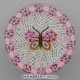 Garlanded Butterfly (PY cane)