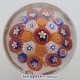 Millefiori on Yellow Basket
