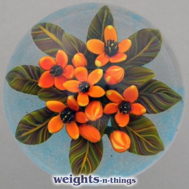 Orange Tropical Flowers 1/1 (2016)