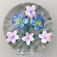 Pink & Blue Flowers (1986)