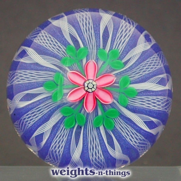 1998A Flower/Blue Cushion - Ed. 250