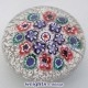 Millefiori on Silver Mica