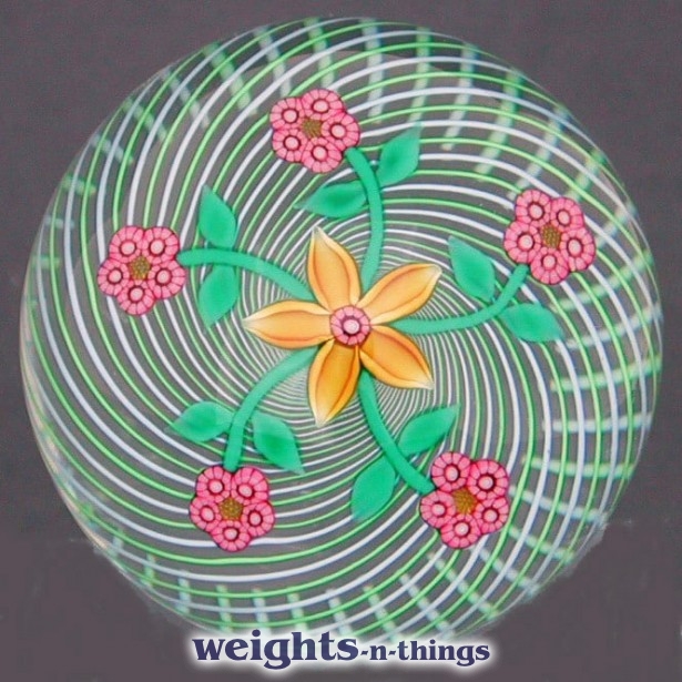 1993B Swirl with Flowers - Ed. 300