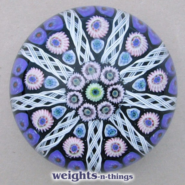 9-spoke Patterned Millefiori