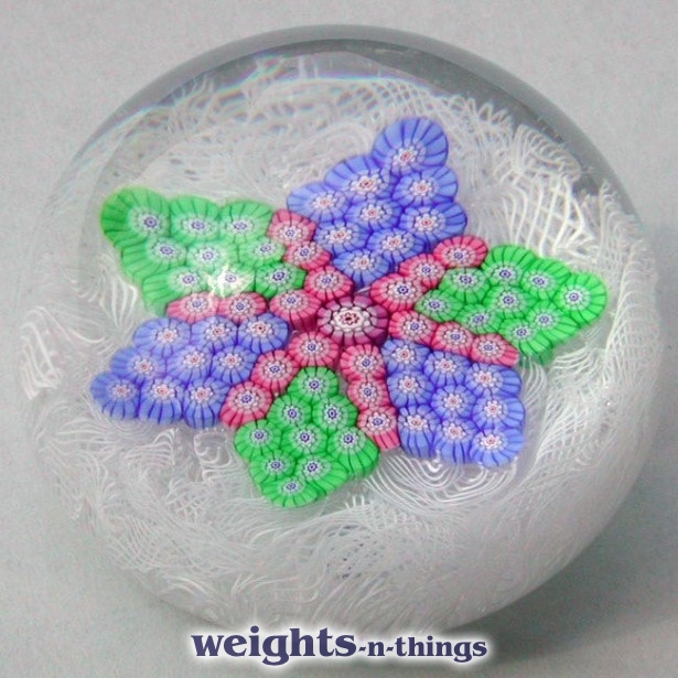 Millefiori Star on Lace (2005)