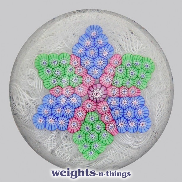 Millefiori Star on Lace (2005)