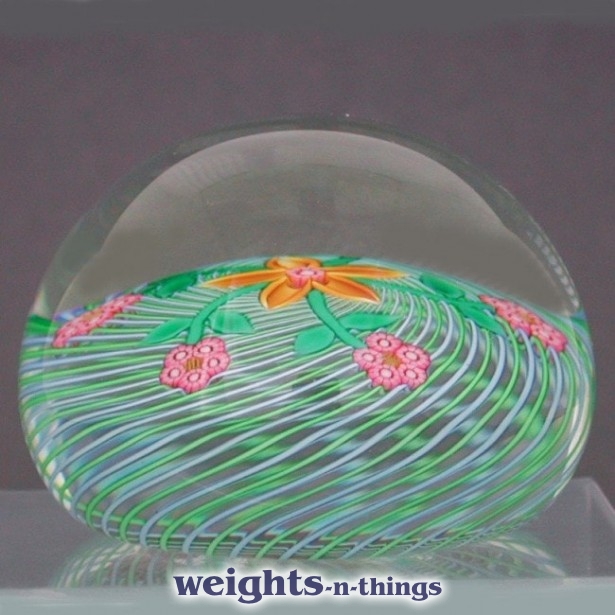 1993B Swirl with Flowers - Ed. 300