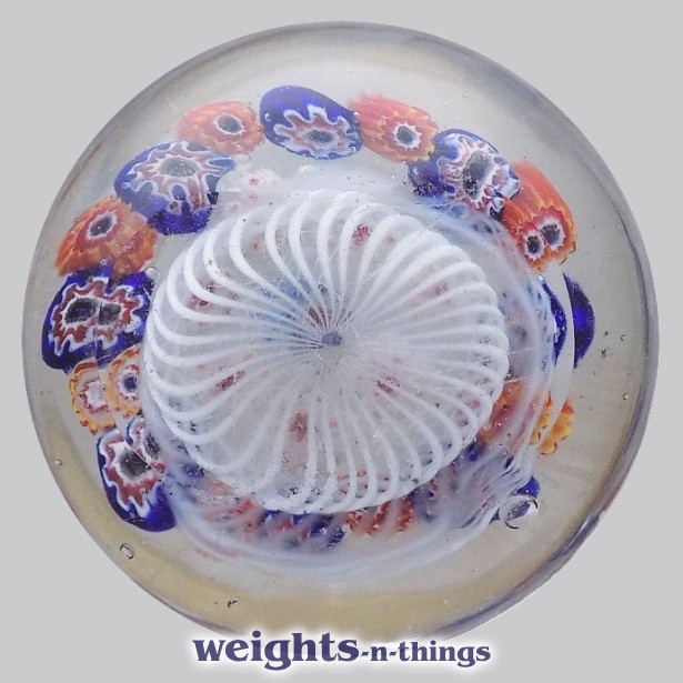 Millefiori on 2-tier Basket
